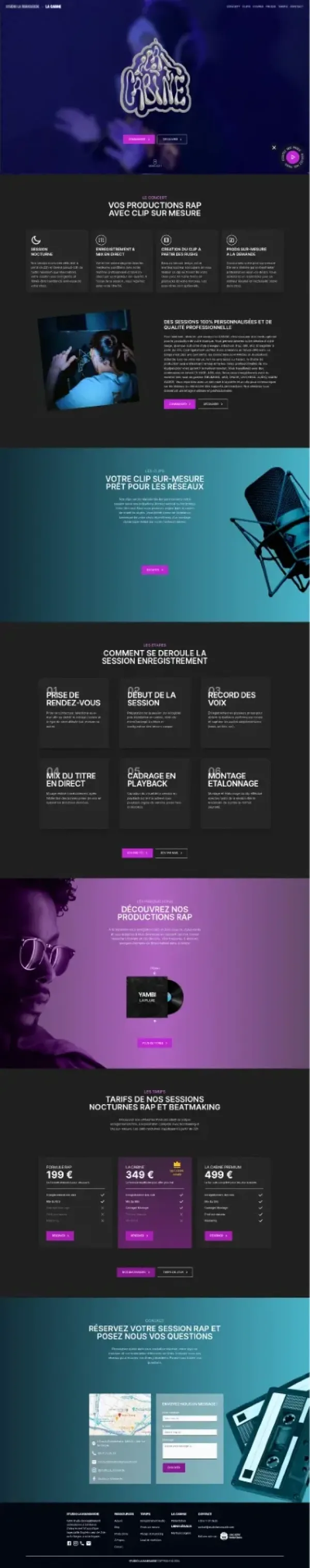 Page secondaire de Studio la Mansarde